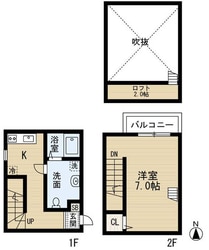 ケイティハイツの物件間取画像